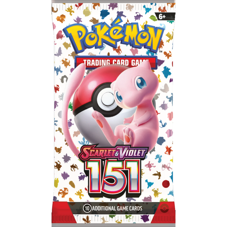 151 בוסט חבילת קלפי פוקימון