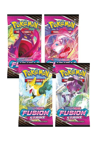 ארט סט פיוז'ן סטרייק (4 חבילות קלפים) | Fusion Strike 4 Booster Pack Art Set Deal