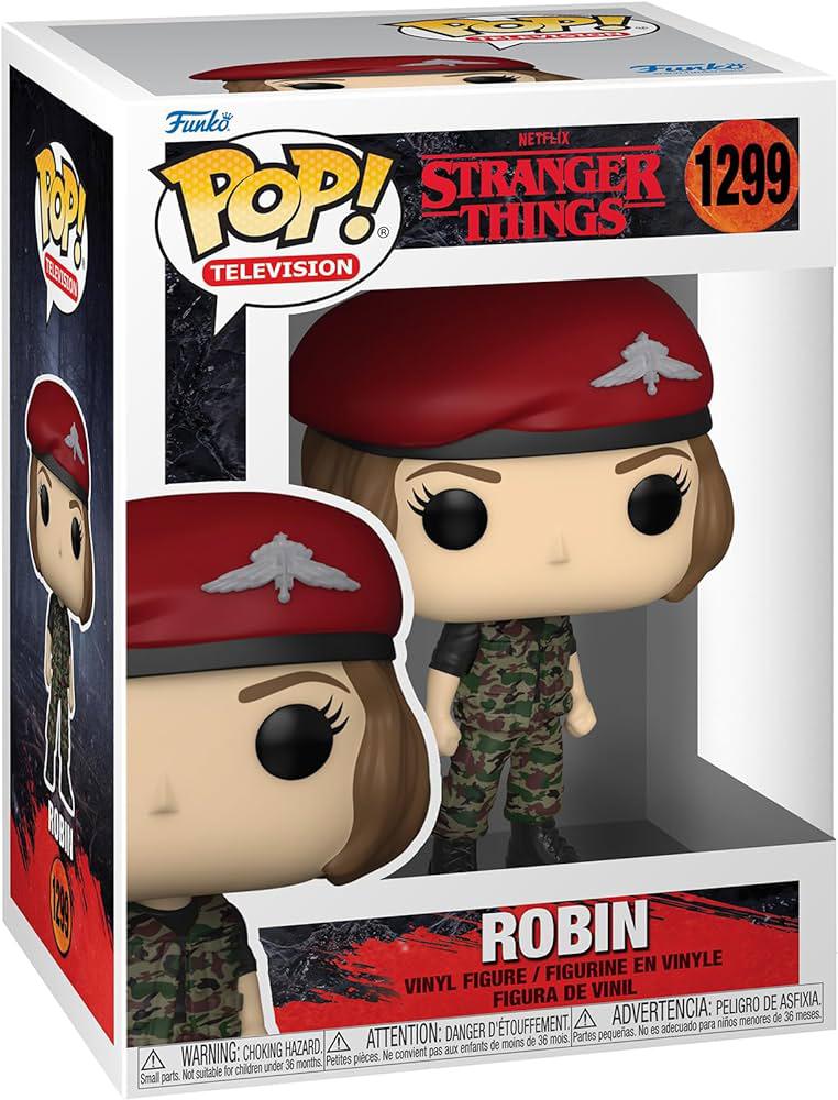 בובת פופ דברים מוזרים : רובין| FunkoPOP! Stranger Things: Robin