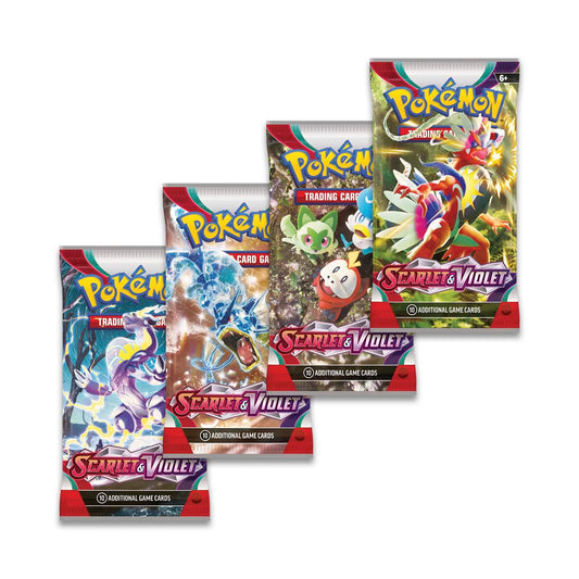 חפיסת בוסטר סקארלט ויולט: בייס סט | Pokemon Scarlet & Violet Base Set Booster Pack