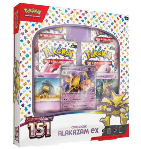 מארז פוקימון 151 : אלקזאם קולקשן | Pokémon Scarlet & Violet: 151 Alakazam EX Collection