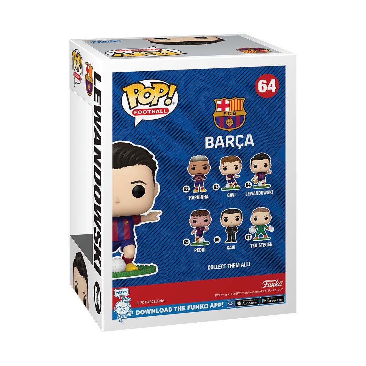 בובת פופ שחקני כדורגל : לבנדובסקי | FunkoPOP! Football stars : Lewandowski