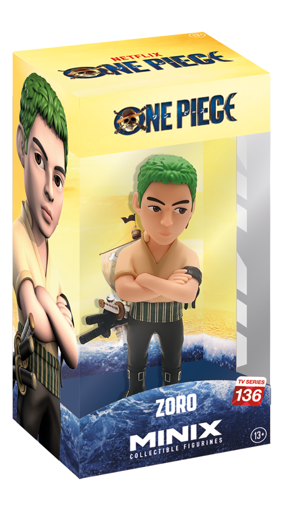 בובת מיניקס וואן פיס זורו | MINIX Figure One Piece Zoro