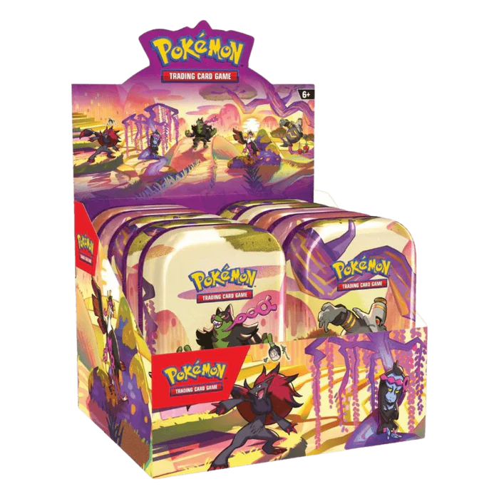 Mini Tins 10 pcs Pokemon Shrouded Fable | מארז פאץ' סגור 10 מיני טינים פוקימון שראודד פייבל
