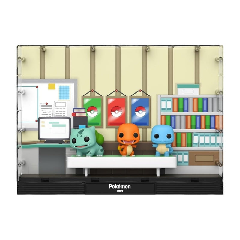 פאנקו פופ רגעים: פוקימון סטארטרים צ'ארמנדר בולבזאור וסקווירטל | Funko POP! Moments Deluxe: Pokemon - Starters