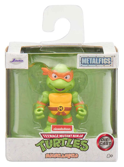מטאלפיגס פיגרים מטאליים ממתכת צבי הנינג'ה (אחד לבחירה) | Metalfigs Teenage mutant ninja turtles
