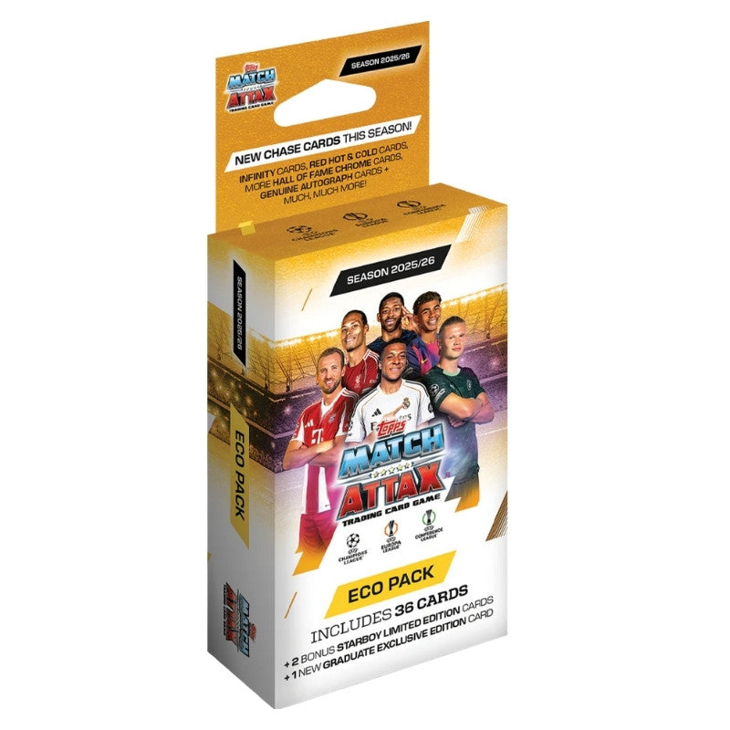 אקו פק מאטץ' אטאקס טופס 25/26 | Topps: Eco Pack - Match Attax 25/26