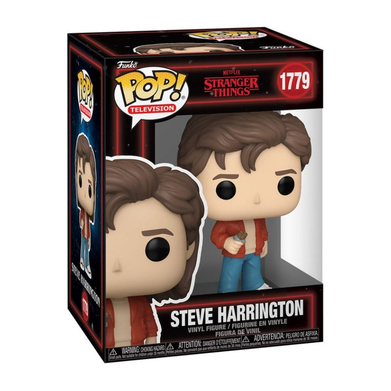 בובת פופ דברים מוזרים: סטיב הרינגטון 1779 | FunkoPOP! Stranger Things: Steve Harrington