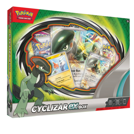 מארז קלפי פוקימון סייקליזר אי אקס קולקשן | Pokemon: Cyclizar Ex Collection Box