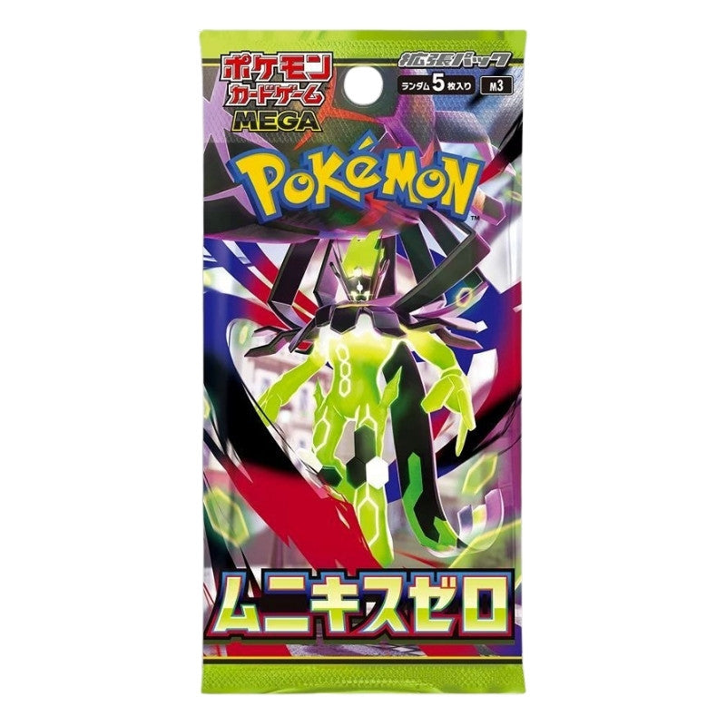 חבילת קלפי פוקימון יפנית מוניקיס זירו