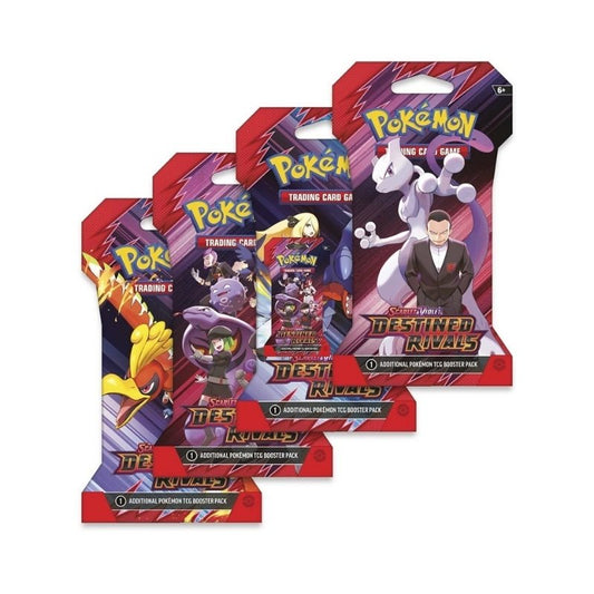 חבילת קלפי פוקימון מוסלבת | Pokemon Scarlet&Violet: Destined Rivals Sleeved Booster Pack